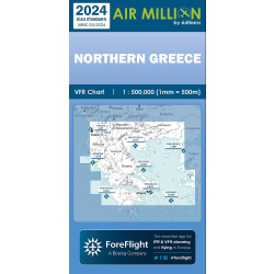 Griechenland (Nord) und Balkan (Süd) Air Million...