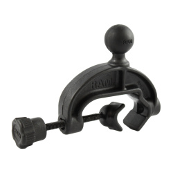 RAM Composite Yoke Clamp Base with 1" Rubber Ball