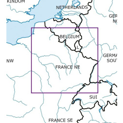 France North-East ICAO Chart Rogers Data