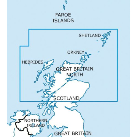 Great Britain North ICAO Chart Rogers Data, 34.50 CHF