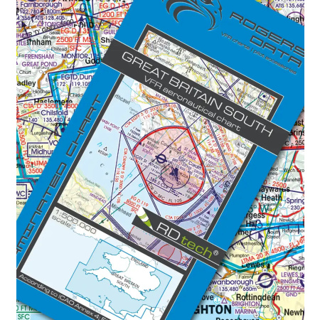 Great Britain South ICAO Chart Rogers Data