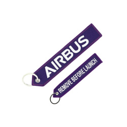 Porte-clés Airbus "Remove before launch"