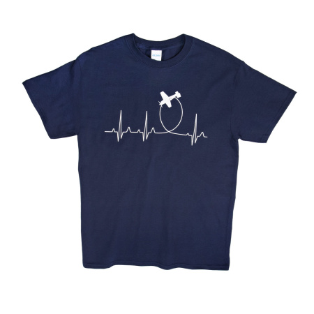 Aviation Heartbeat T-Shirt L