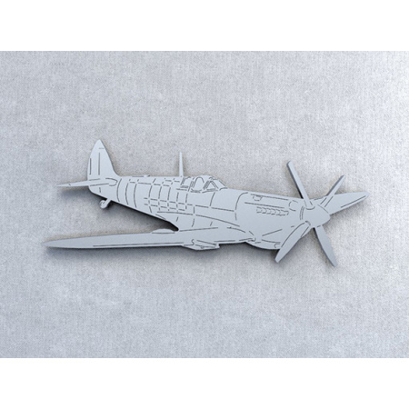 Supermarine Spitfire argent