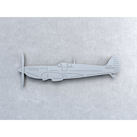 Supermarine Spitfire silver