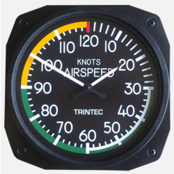 Wall clock Airspeed Indicator 25cm 