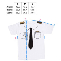 The Pilot Uniform T-Shirt children M