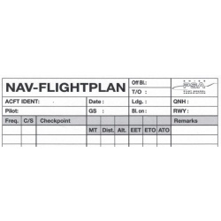 NAV-Flugplanformular SWISSPSA