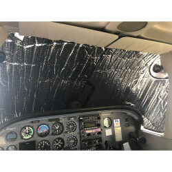 Aircraft Windshield HeatShield Cessna 206