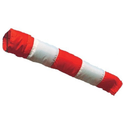 Windsock Sleeve red-whites 65 cm diameter