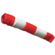 Windsock Sleeve red-whites 65 cm diameter