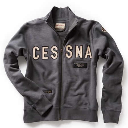 Cessna Full-Zip Fleece Sweatshirt L