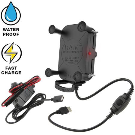 RAM Mounts wasserdichte induktive Smartphone Halterung 15W