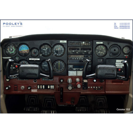 affiche de Cockpit Cessna 152