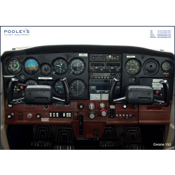 Cockpit Poster Piper Warrior PA28