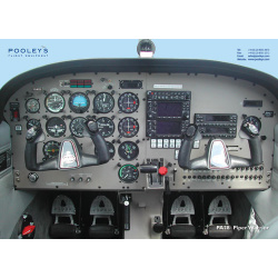 Cockpit Poster Piper Warrior PA28