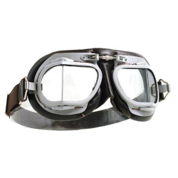  Halcyon Mark 9 Vintage Flying Goggles - Brown