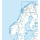 Norway North VFR ICAO Chart Rogers Data