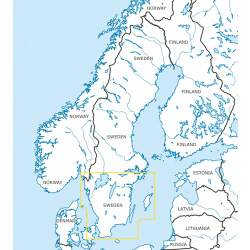 Sweden South VFR ICAO Chart Rogers Data