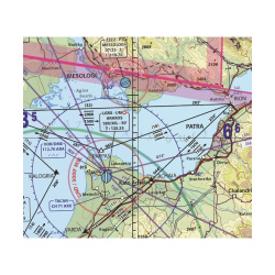 Flight Planner / Sky-Map - GAM VFR-Karte Griechenland,...
