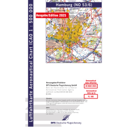 Germany Hamburg ICAO Chart motorised flight