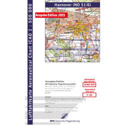 Germany Hannover ICAO Chart motorised flight