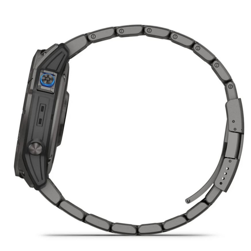 Montre connectée Garmin fenix 6X Pro Solar avec bracelet en titane