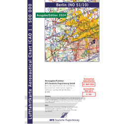 Germany Berlin ICAO Chart motorised flight 2024