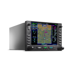 The Avidyne IFD540 FMS/GPS/NAV/COM is the bigger version of the well known IFD440 featuring a 5.7" display for even better orientation. When using the IFD540 together with the IFD440, then in some flight phases you can use the IFD440 as a keybord for entr
