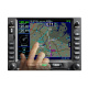 The Avidyne IFD540 FMS/GPS/NAV/COM is the bigger version of the well known IFD440 featuring a 5.7" display for even better orientation. When using the IFD540 together with the IFD440, then in some flight phases you can use the IFD440 as a keybord for entr