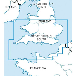 England Süd VFR Karte Rogers Data 2024