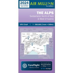 Alpen Air Million ZOOM 1:500.000 Karte VFR 2024