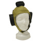 Flight Helmet - Cotton and Leather Trim