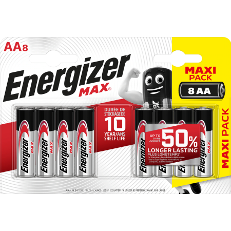 Energizer Batterie MAX AA/LR6 8 Stück