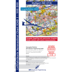 Carte Stuttgart Vol a Voile 2025 (Précommande)