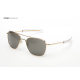 Randolph Aviator gold plated frame, neutral grey lenses, gold 55 (medium)