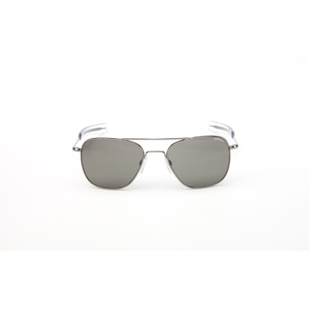 Randolph Aviator gold plated frame, neutral grey lenses, bayonet temples Gun Metal 55 (medium)